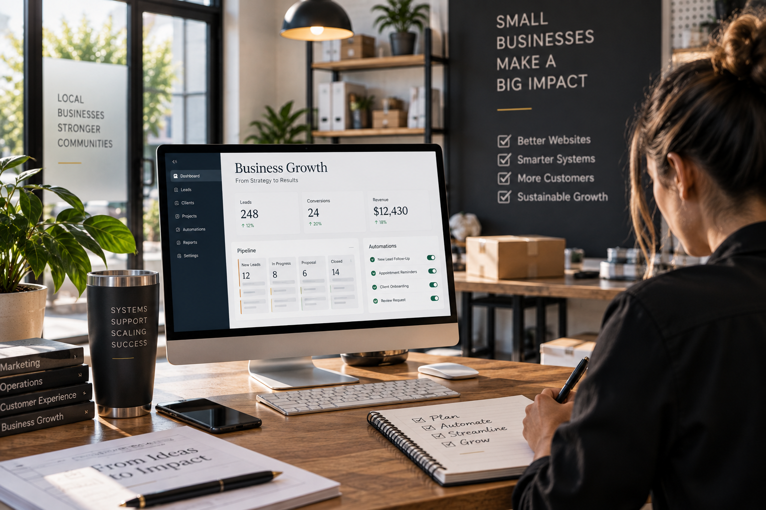 Growing small business