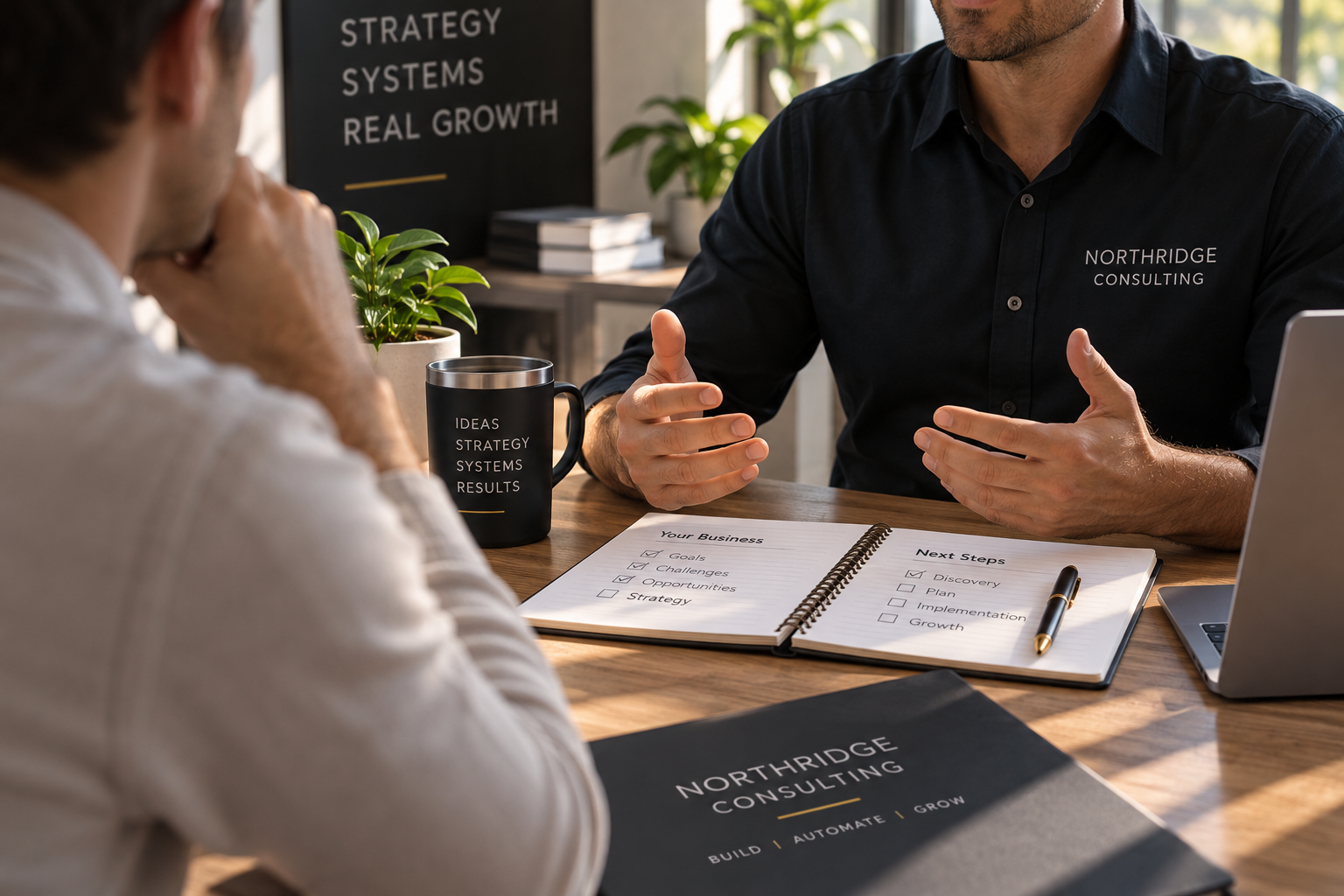 Business discovery and planning meeting